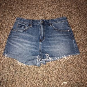 High waisted shorts